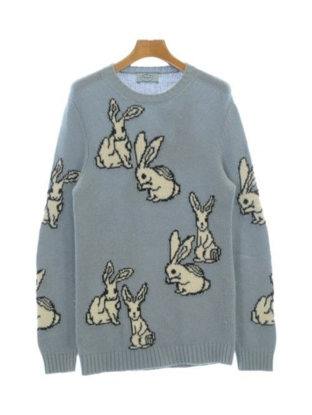 Prada Knit Sweater Blue
